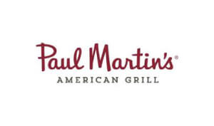 Food Safety Service 1st Paul Martins American Grill Logo